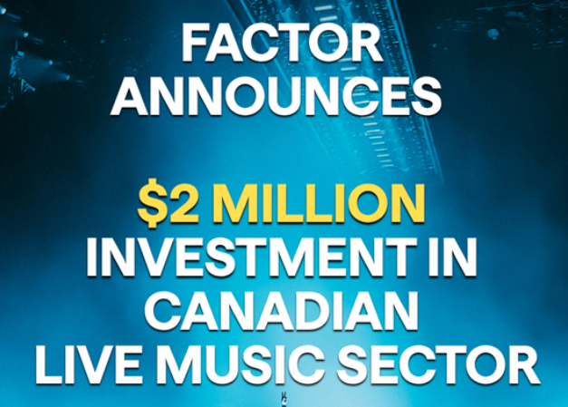 FACTOR Announces $2M Investment in Live Music Sector